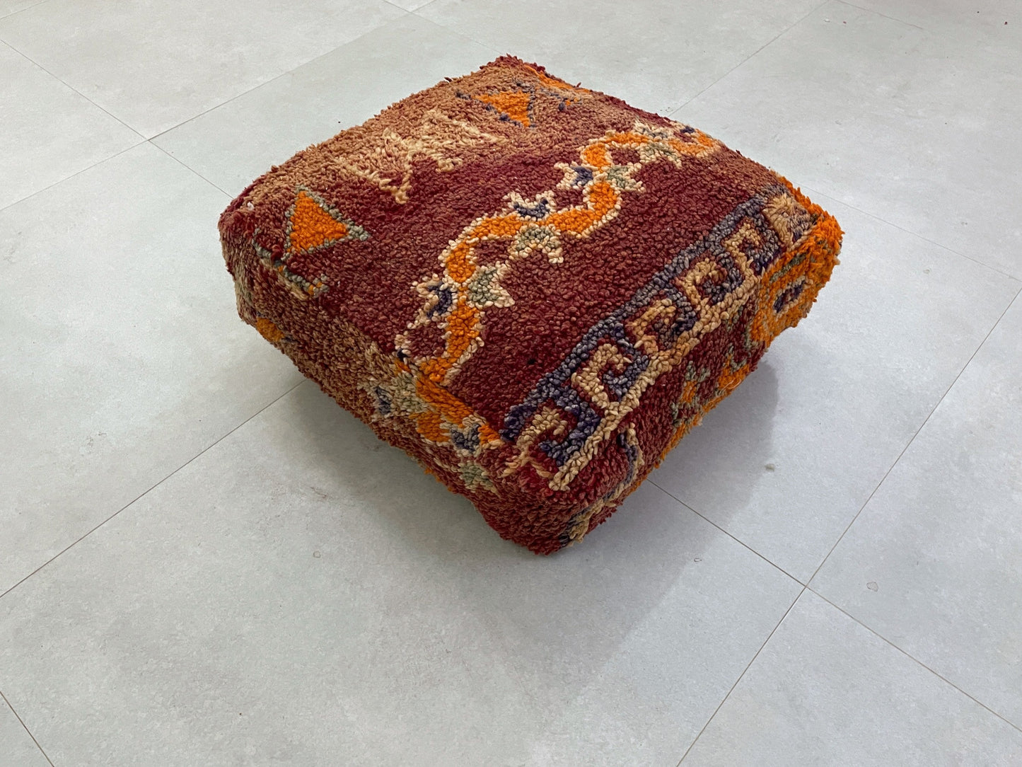 Moroccan floor pillow cover -  J22