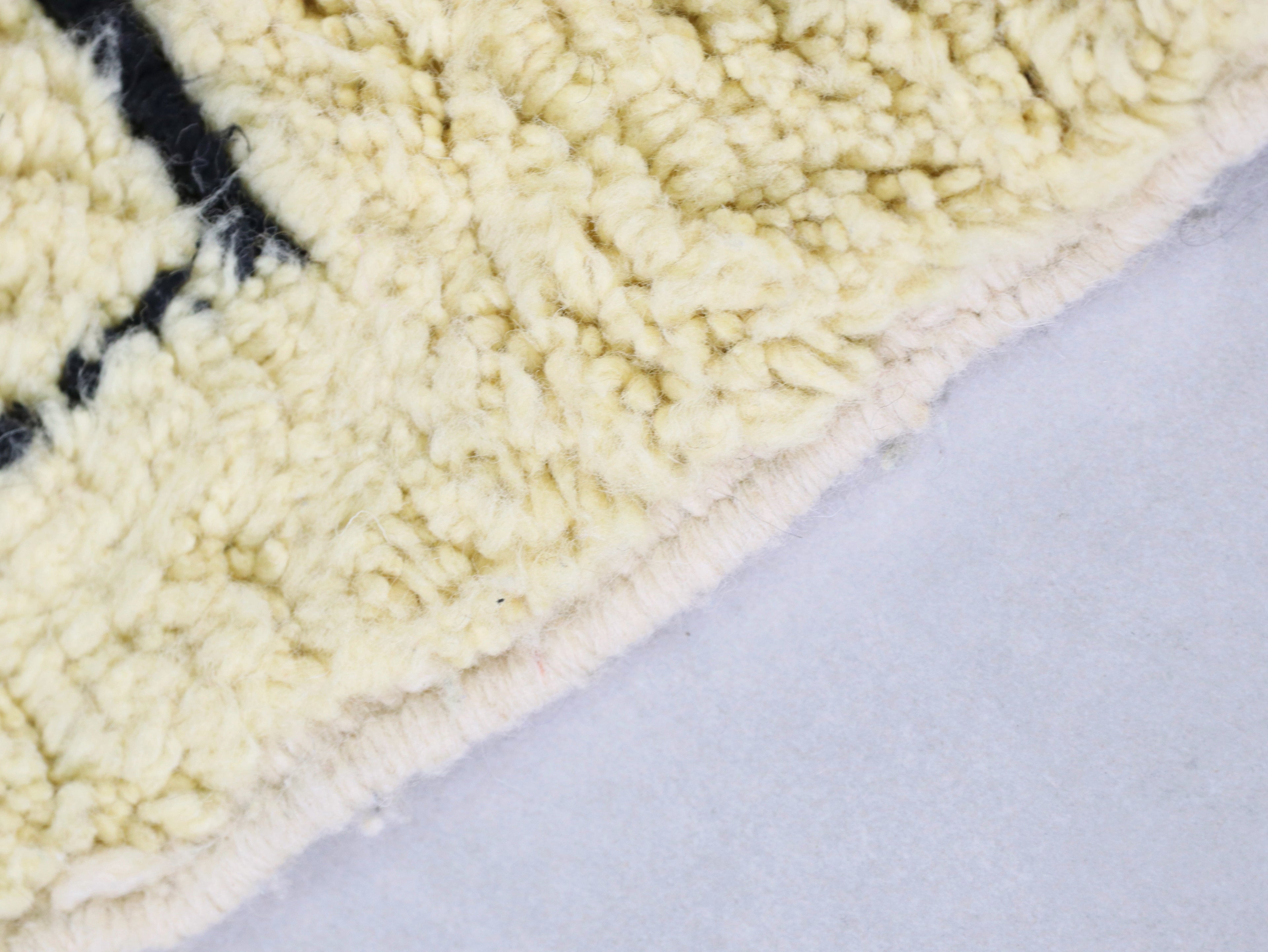 Yellow Beni Ourain Rug 3x4 - B2