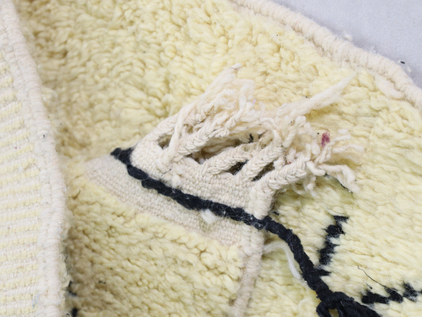 Yellow Beni Ourain Rug 3x4 - B2