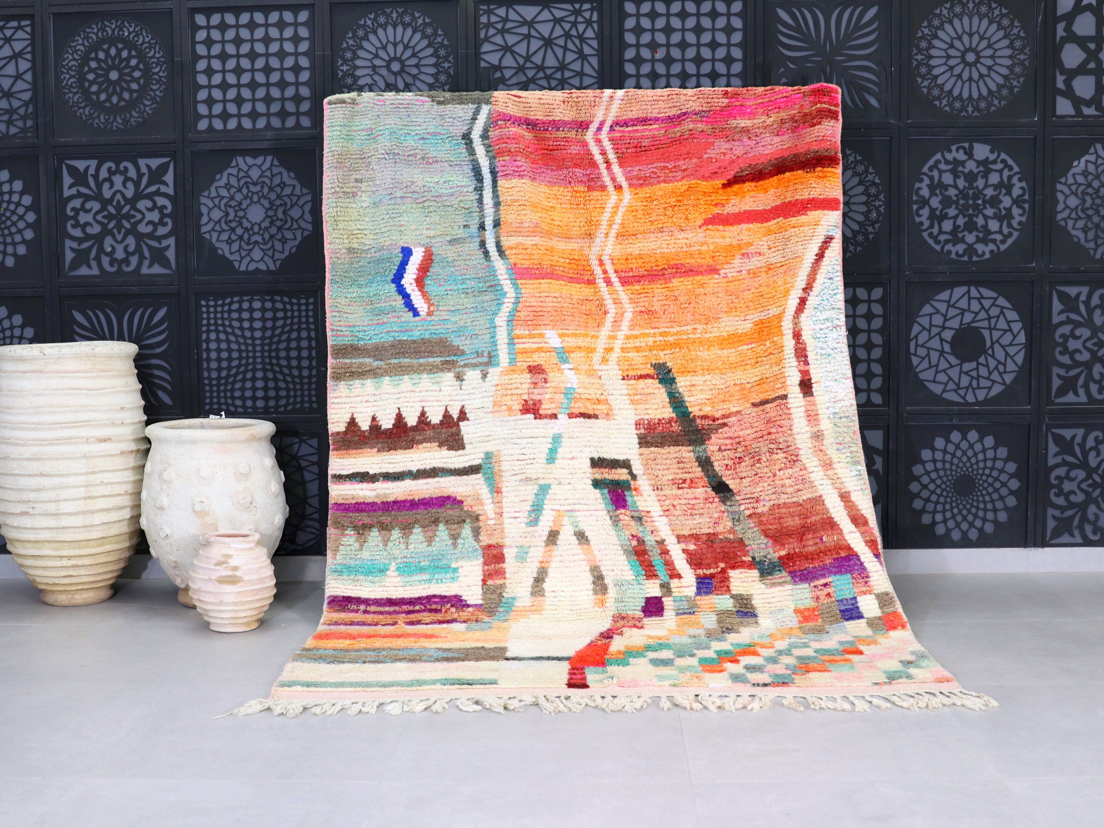 Beni Ourain Rug 6x9 - B61