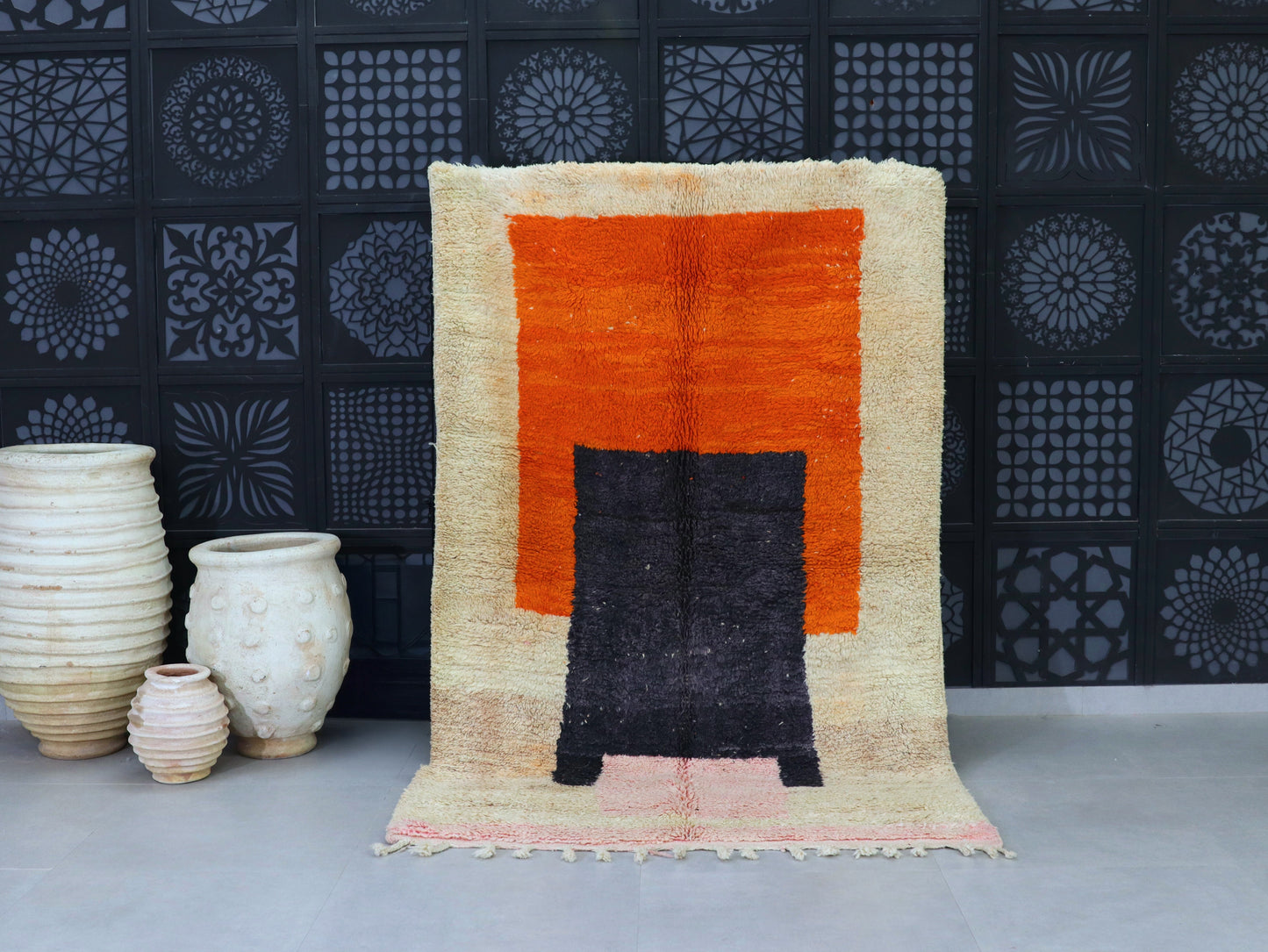 Moroccan Wool Rug 5x8 - A12