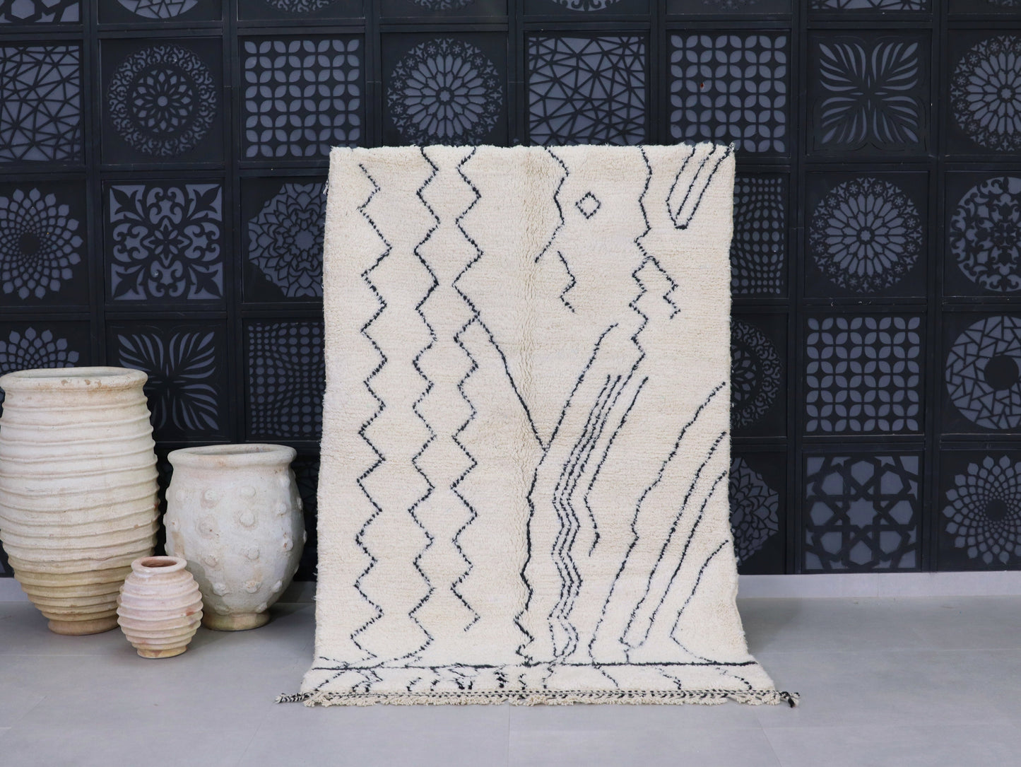 Handmade Moroccan  Rug 5x8 - A66