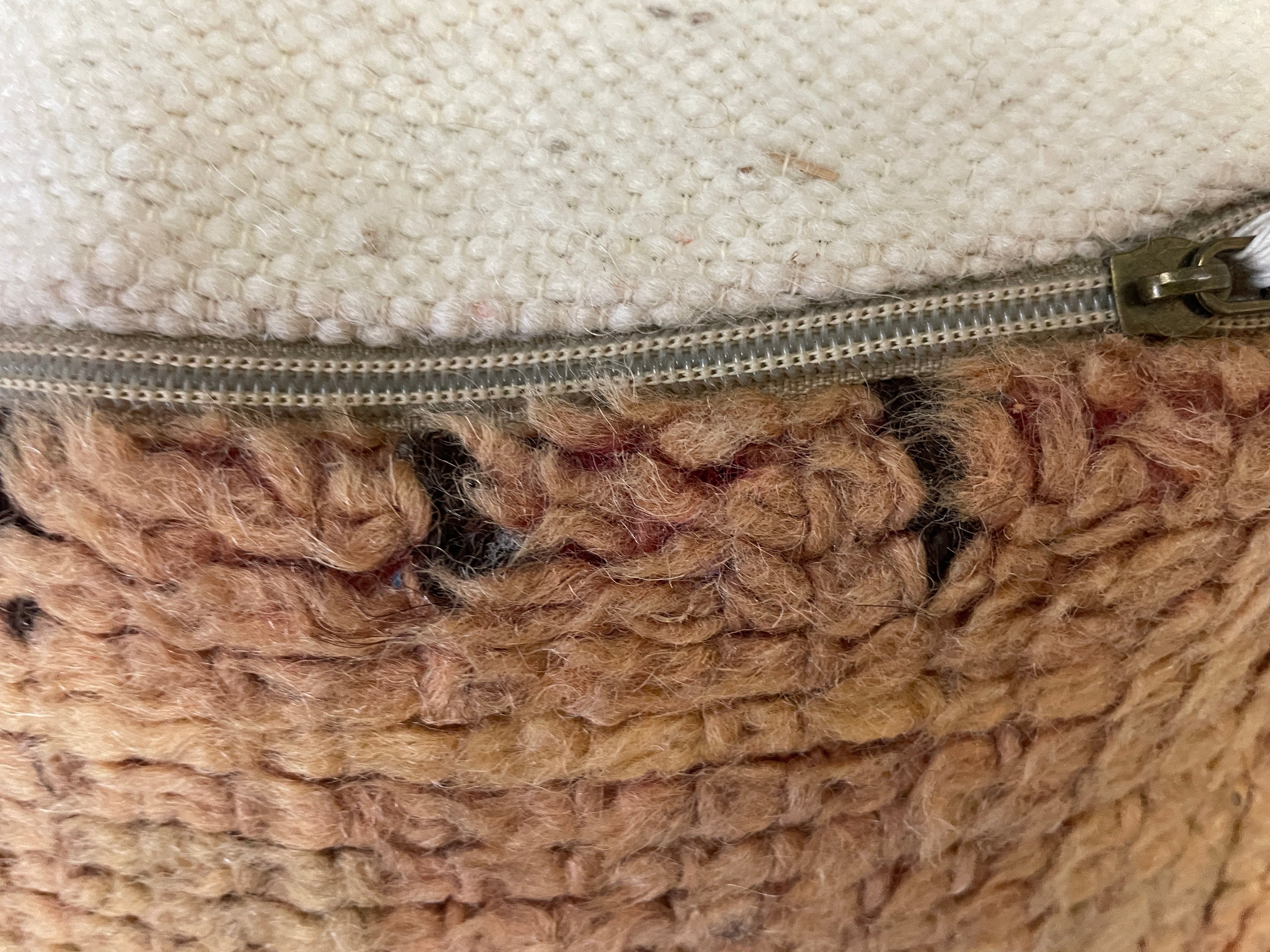 Round moroccan pouf cover - R30