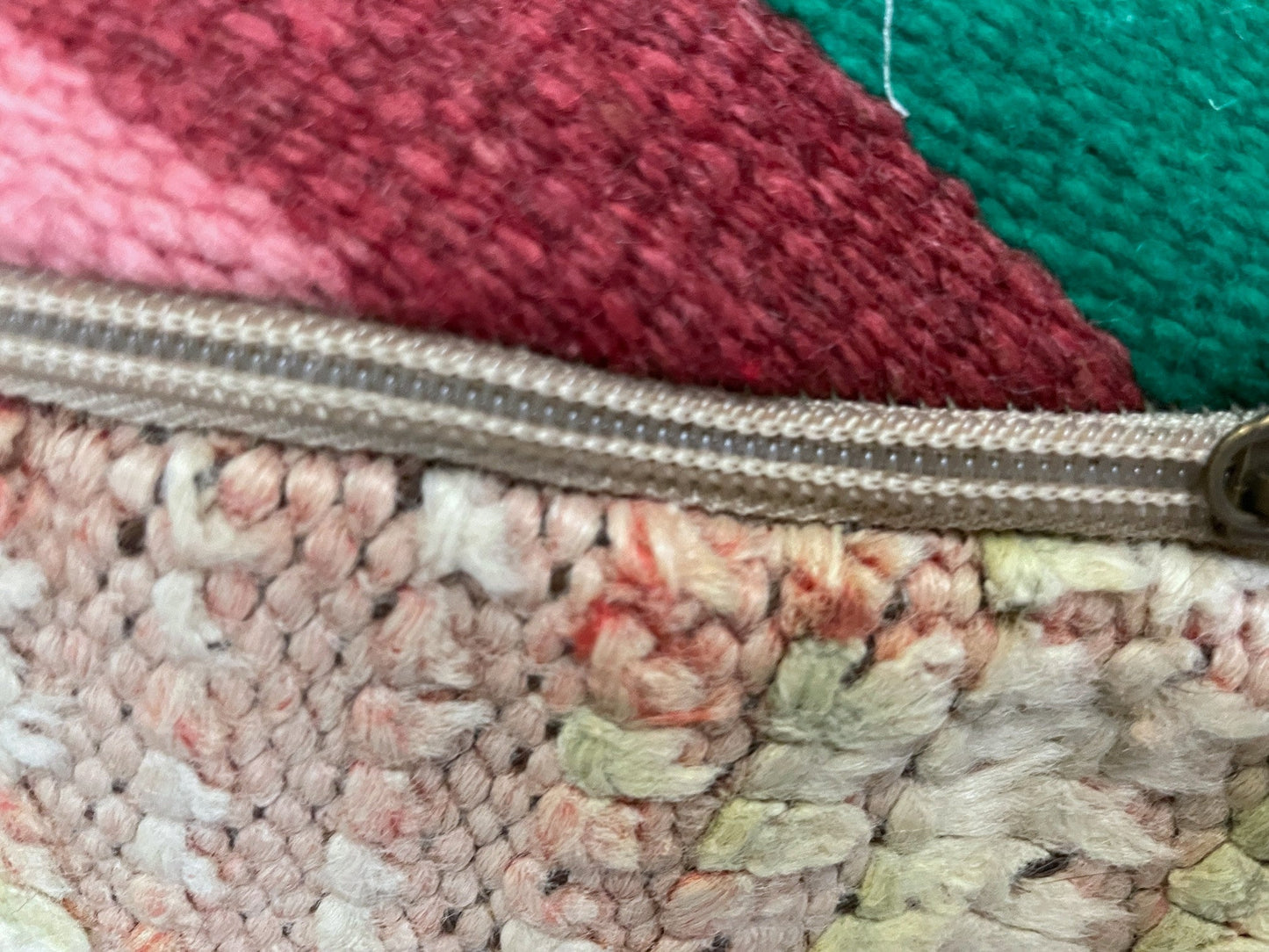 Round moroccan pouf cover - S8