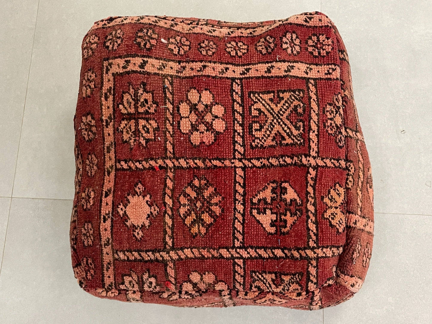 Moroccan floor pillow cover - V39