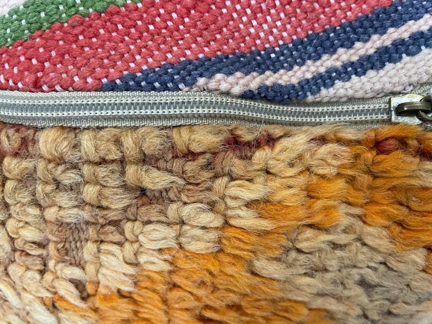 Round moroccan pouf cover - S42