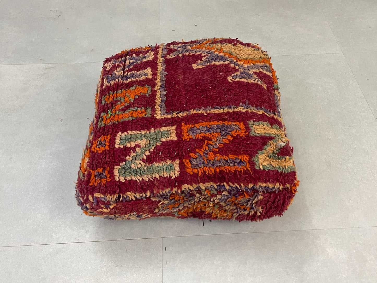 Moroccan floor pillow cover - V35