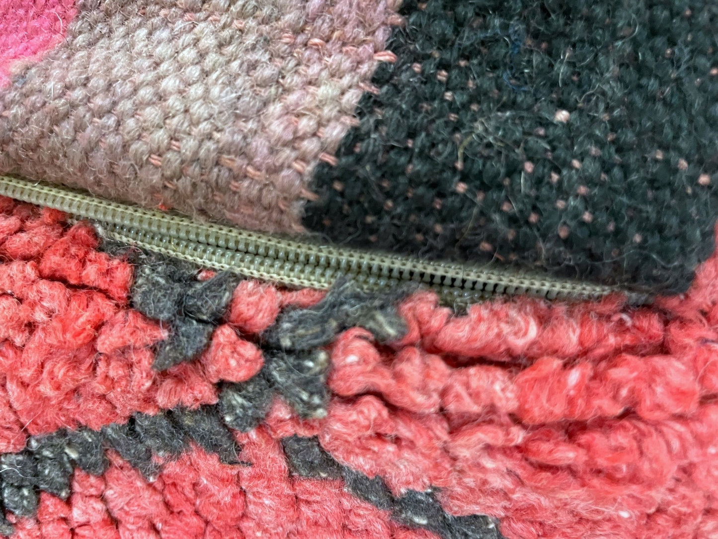 Round moroccan pouf cover - S66