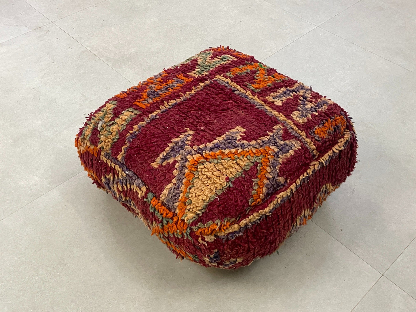 Moroccan floor pillow cover - V35