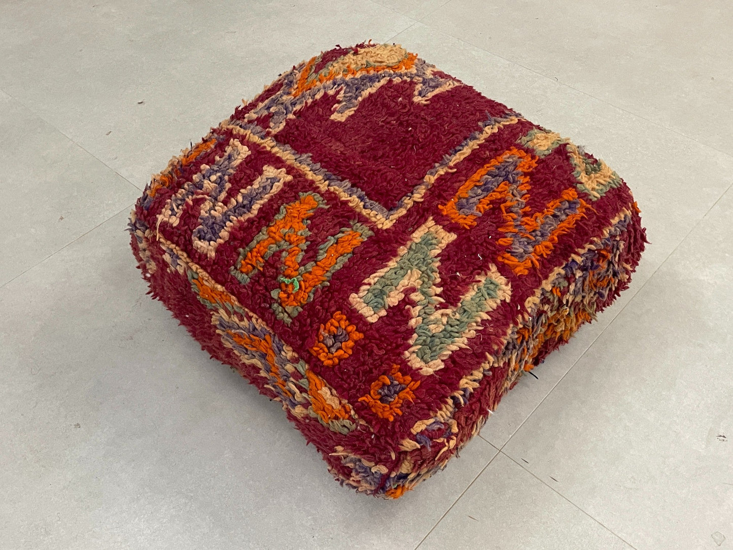Moroccan floor pillow cover - V35
