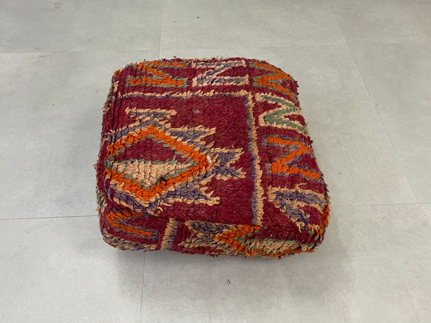 Moroccan floor pillow cover - V23