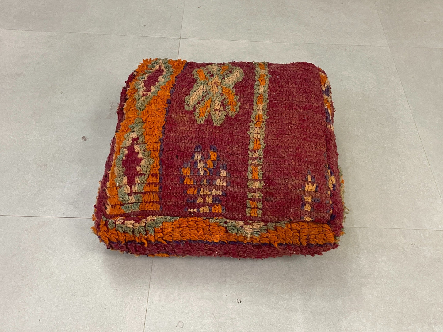 Moroccan floor pillow cover - V22
