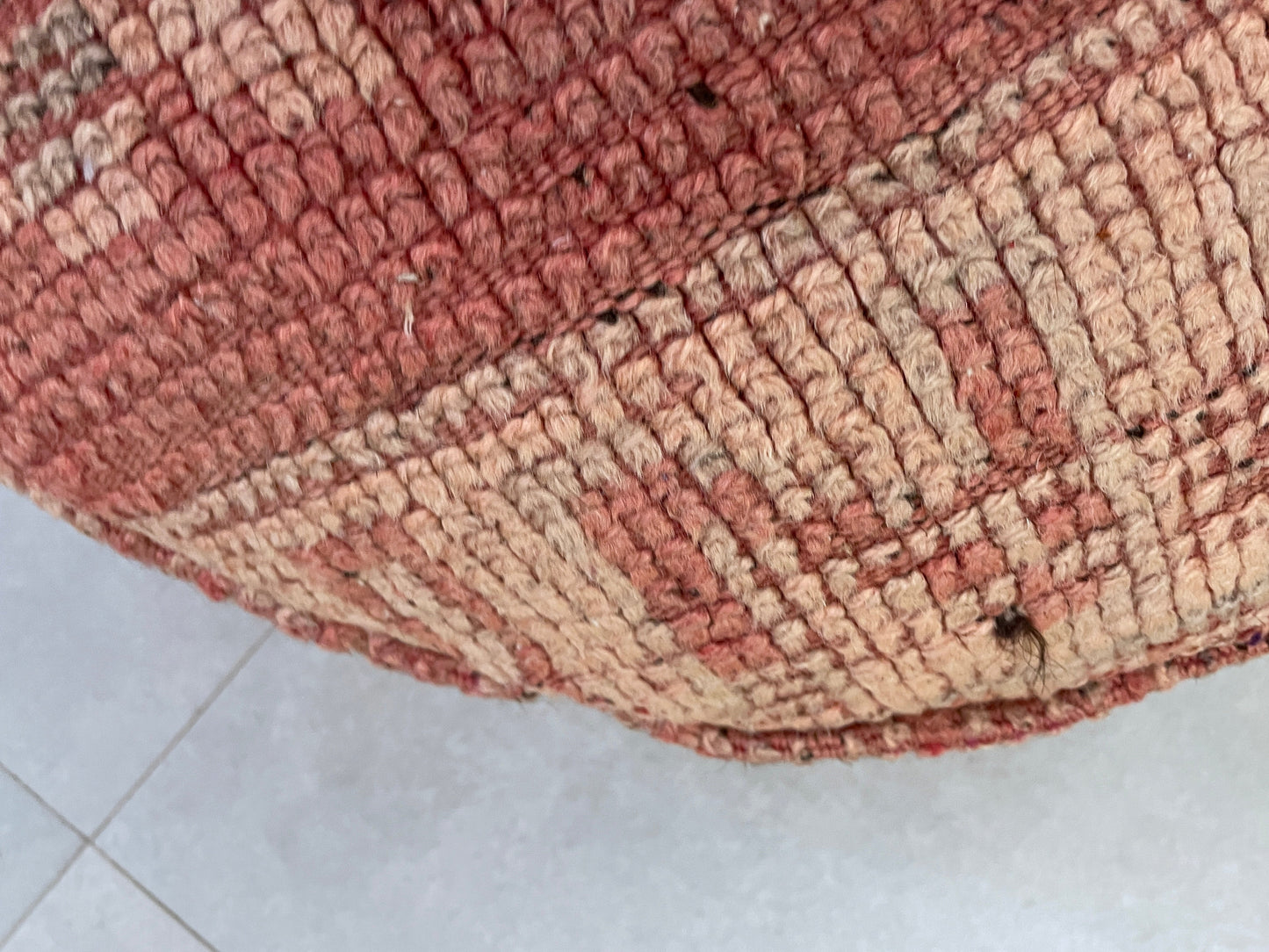 Round moroccan pouf cover - R48