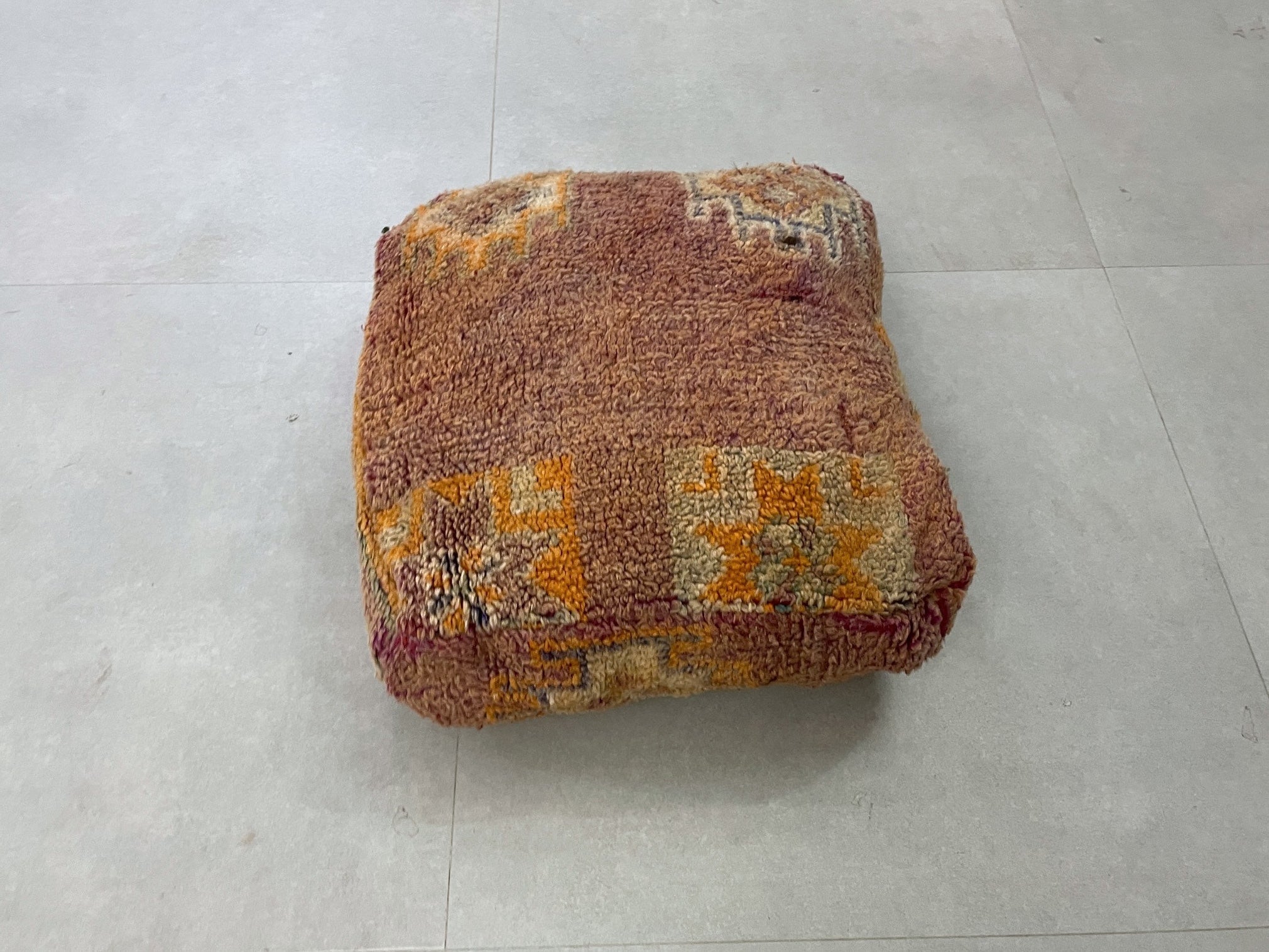 Moroccan floor pillow cover - V24