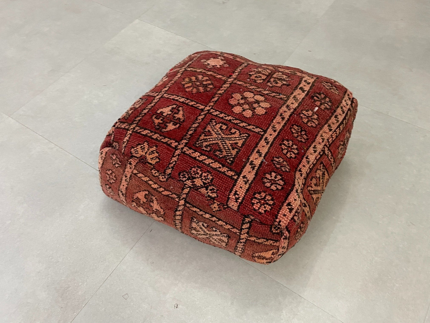 Moroccan floor pillow cover - V39