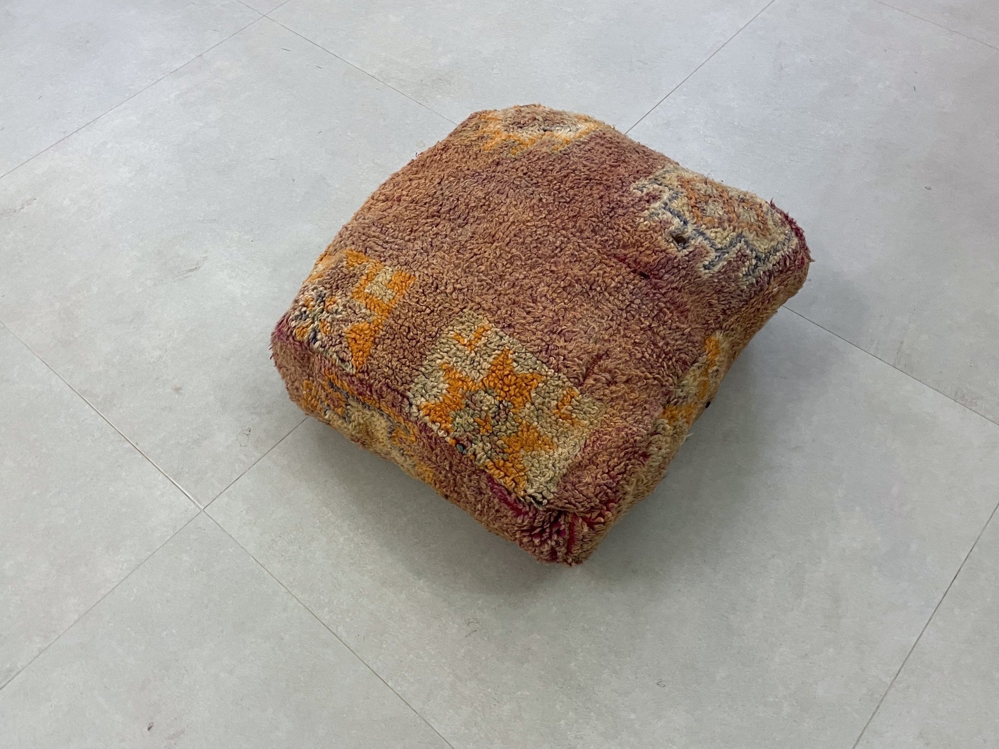 Moroccan floor pillow cover - V24