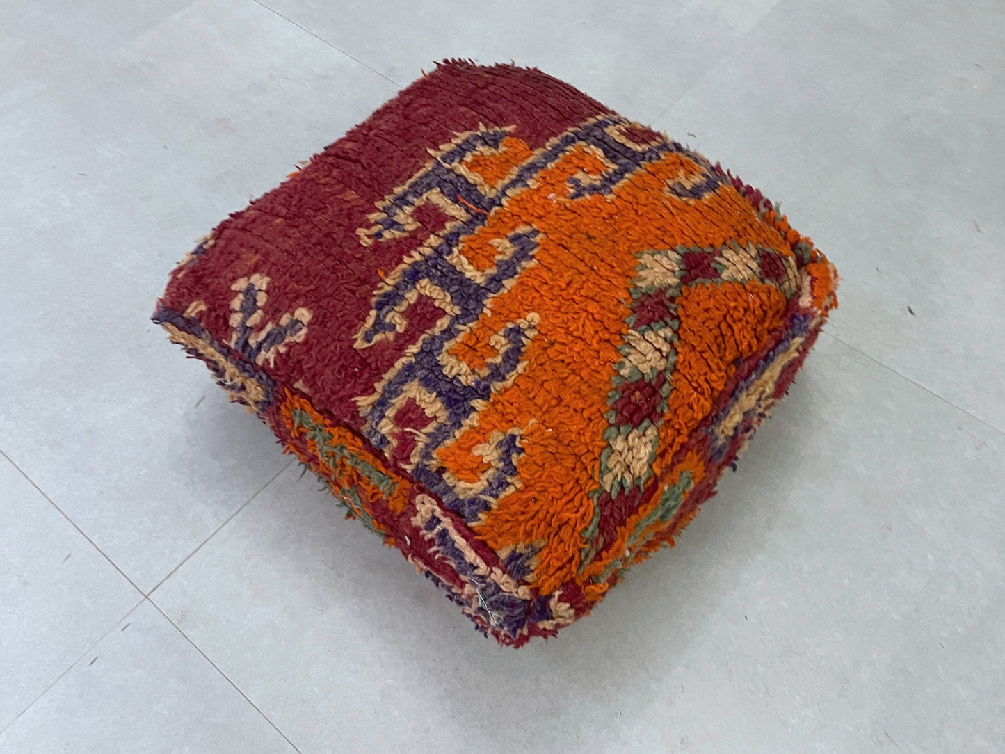 Moroccan floor pillow cover - V11