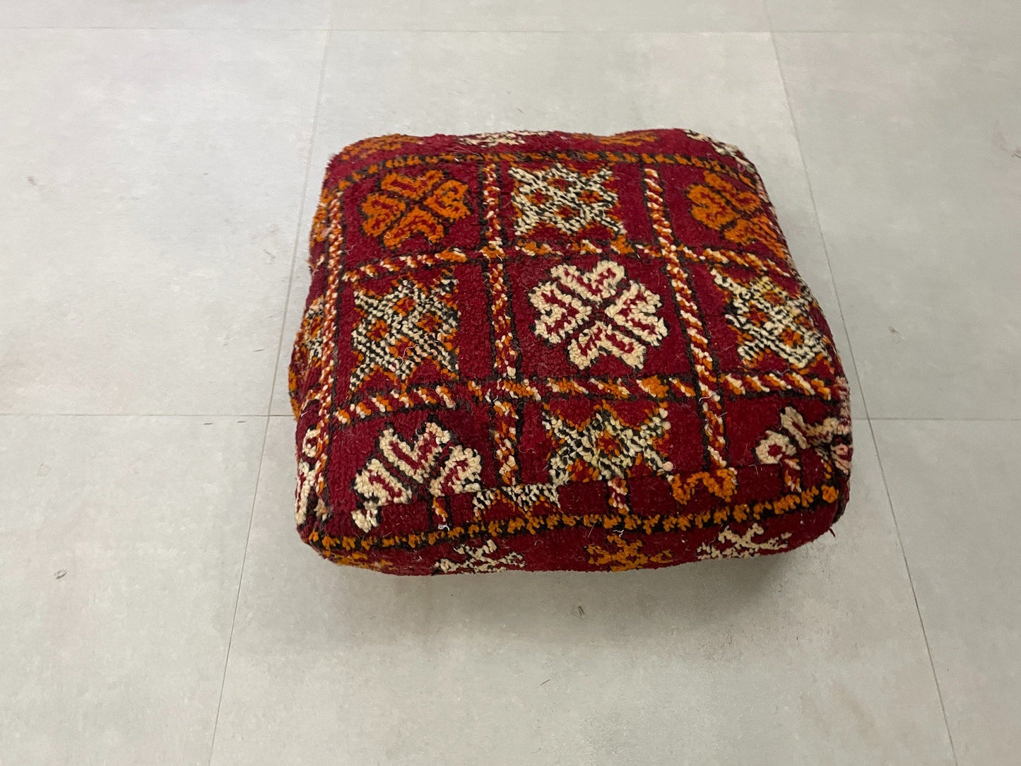 Moroccan floor pillow cover - V25