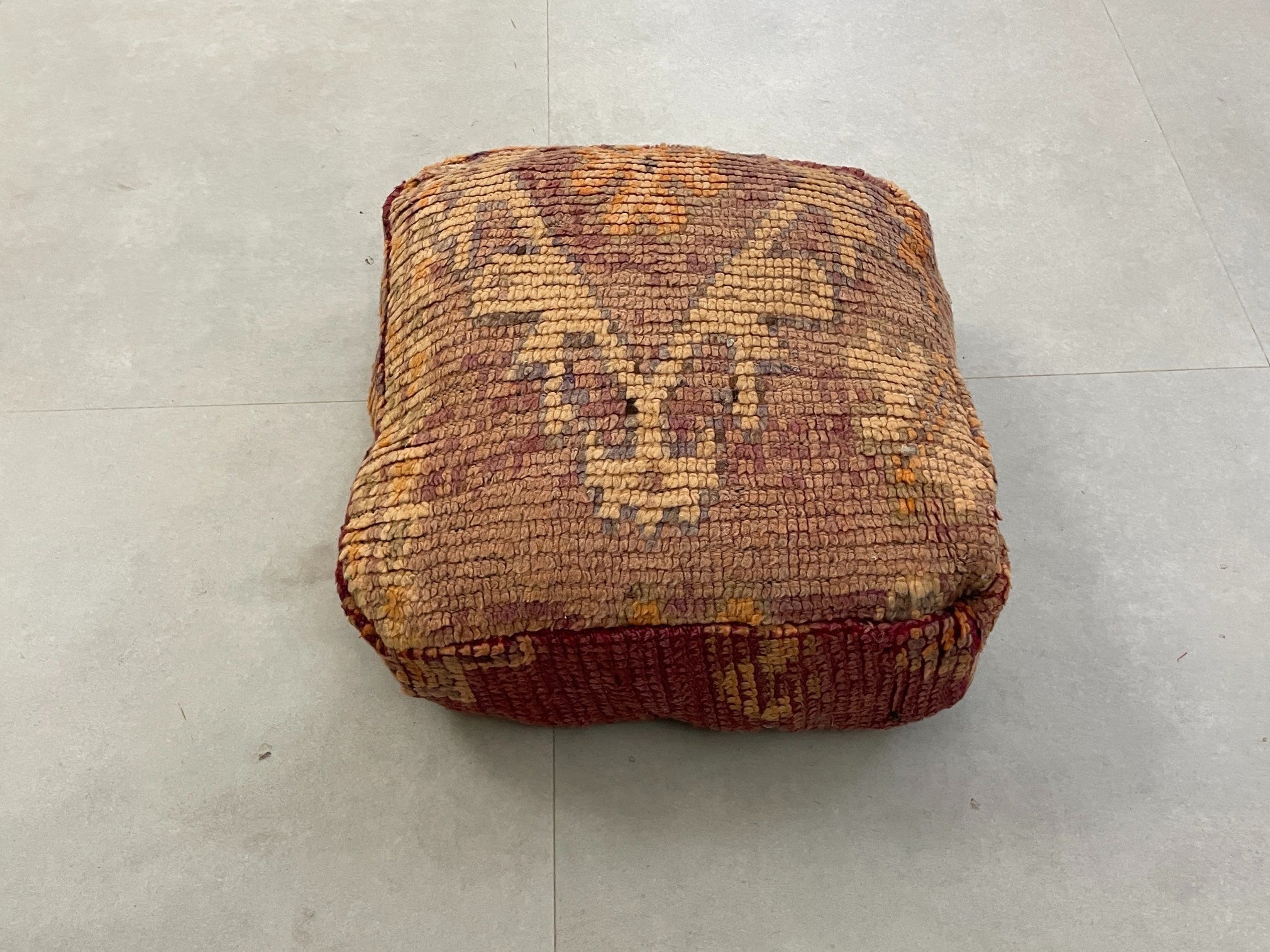 Moroccan floor pillow cover - V31
