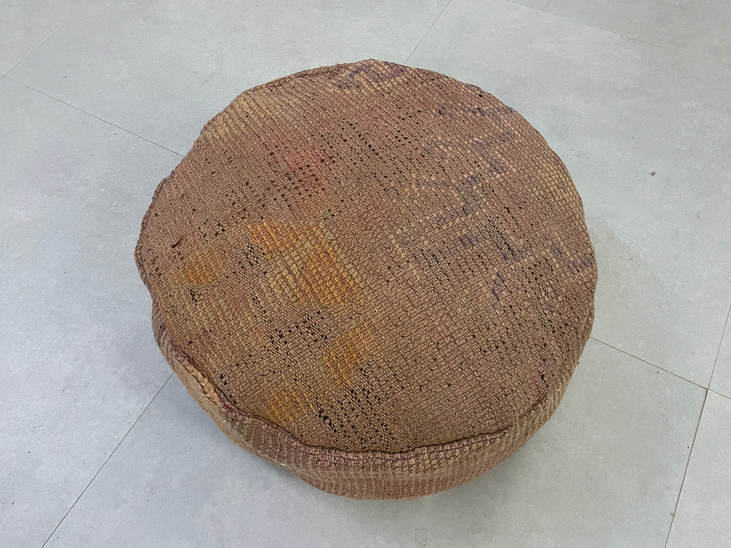 Round moroccan pouf cover - R64