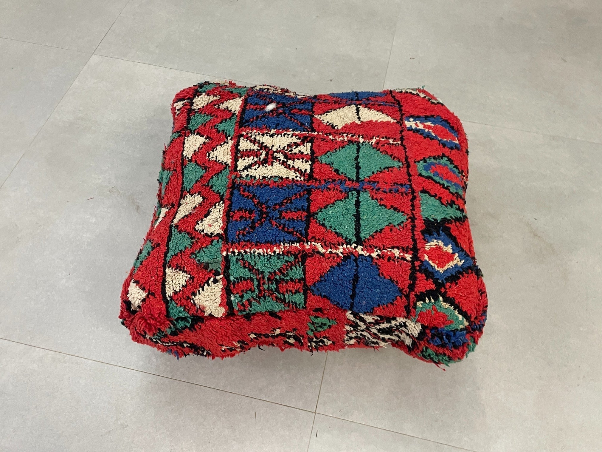 Moroccan floor pillow cover - U34