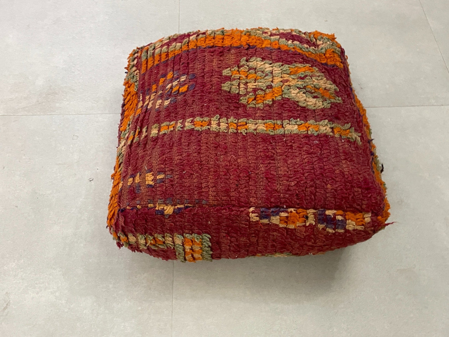 Moroccan floor pillow cover - V22