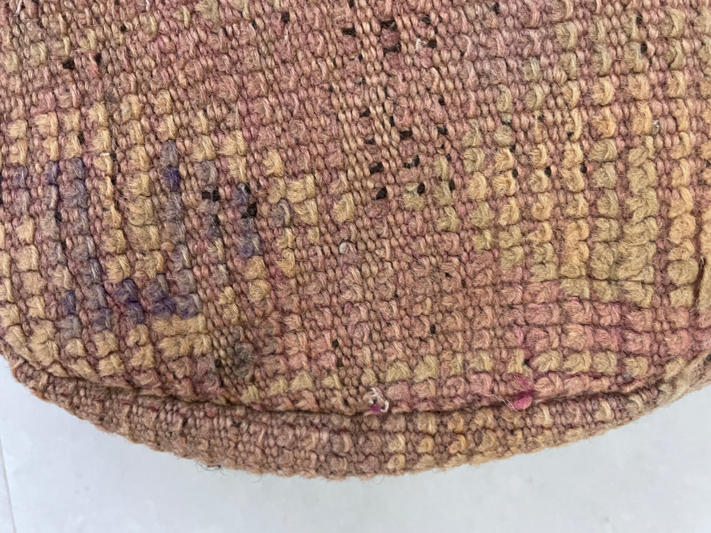 Round moroccan pouf cover - R64