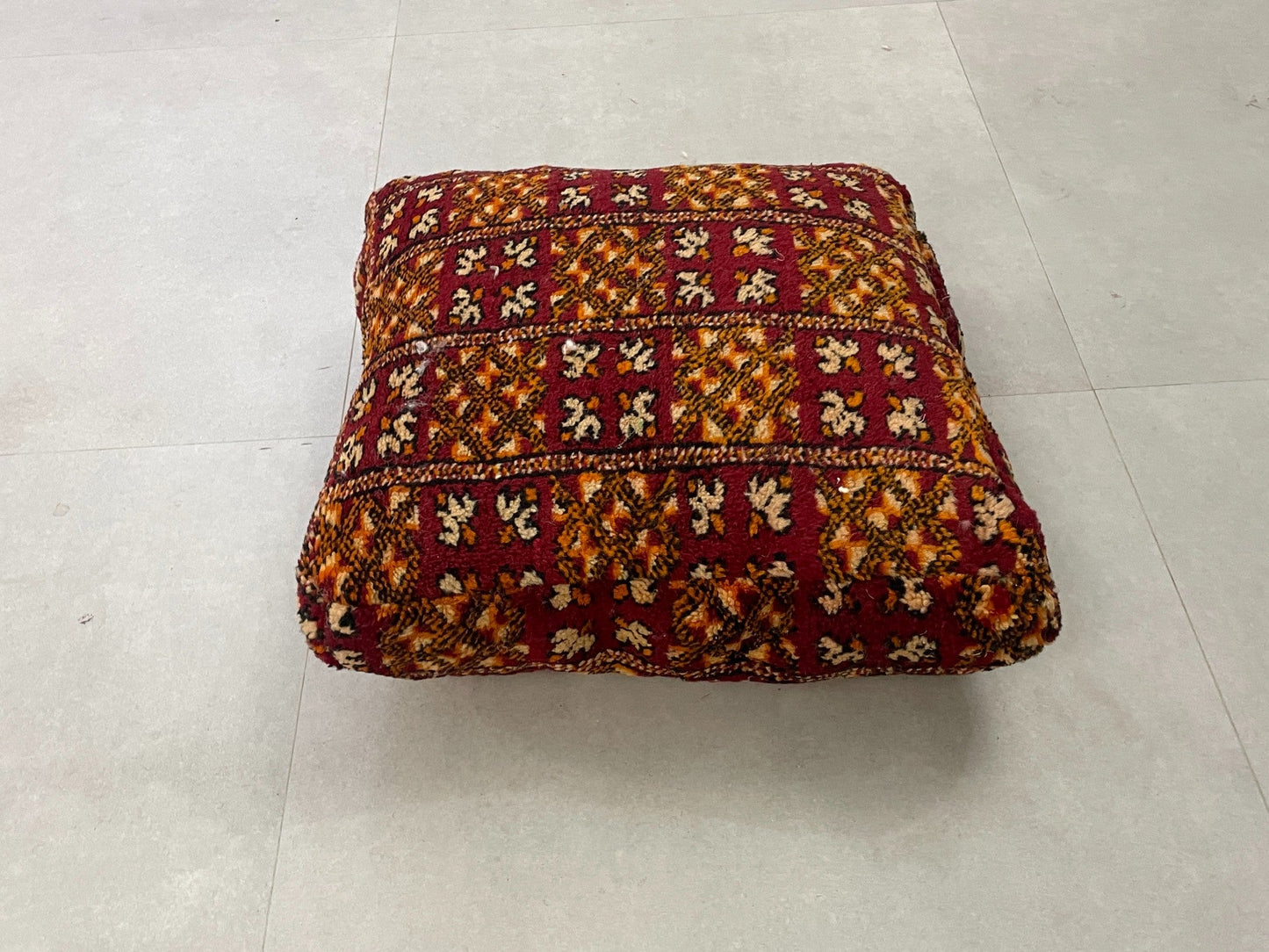 Moroccan floor pillow cover - V30