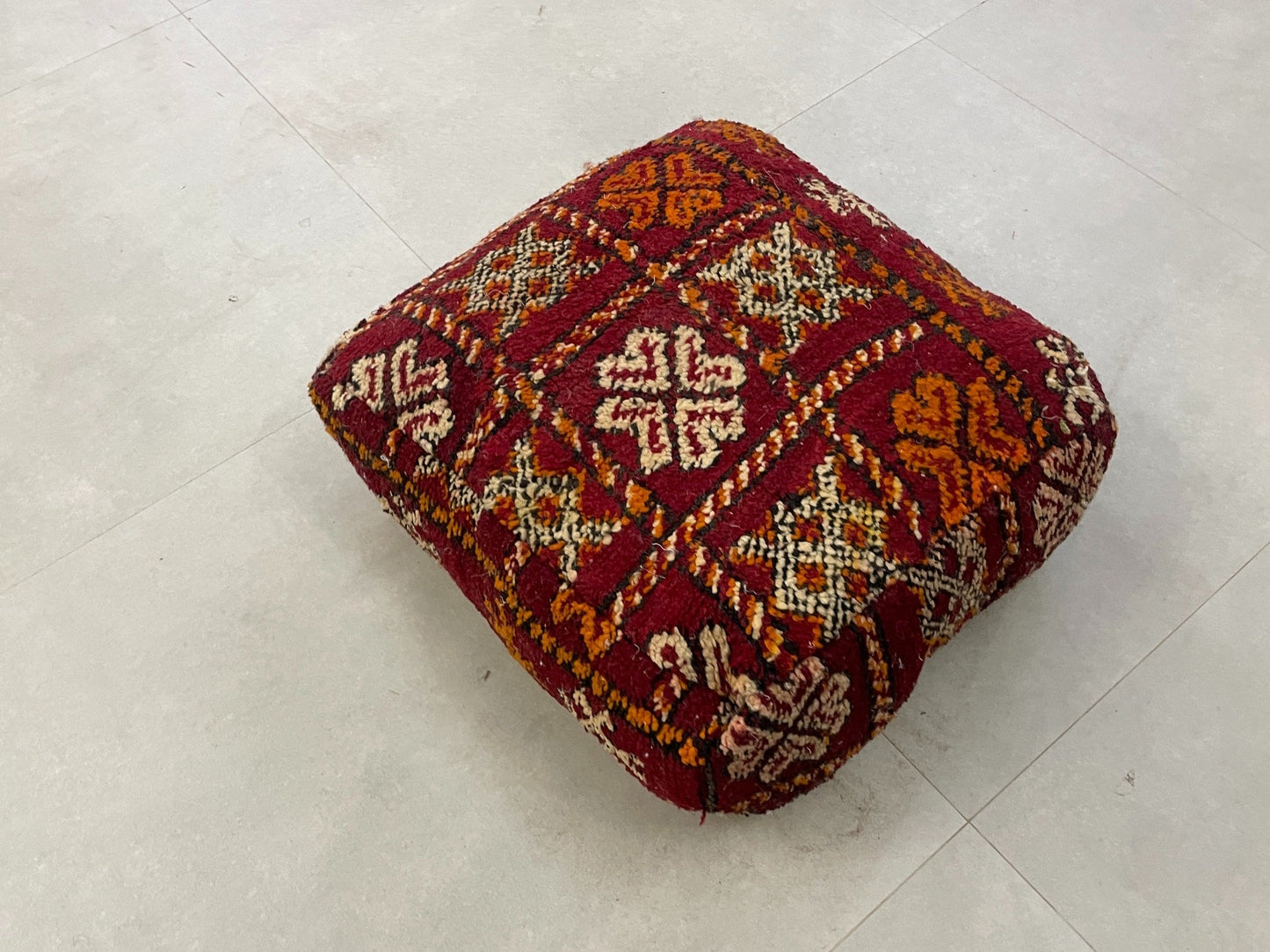 Moroccan floor pillow cover - V25