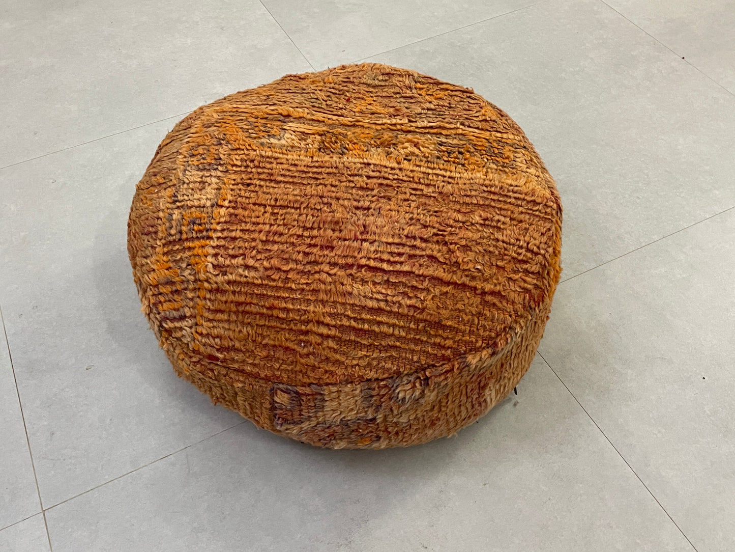 Round moroccan pouf cover - S15