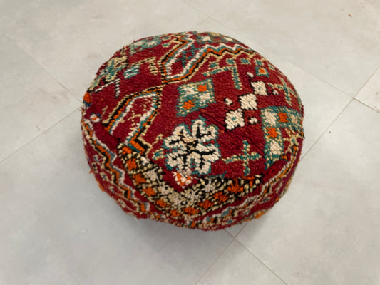 Round moroccan pouf cover - R49