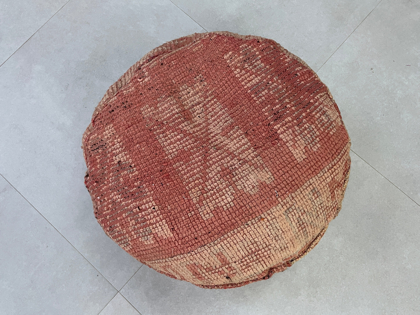 Round moroccan pouf cover - R48