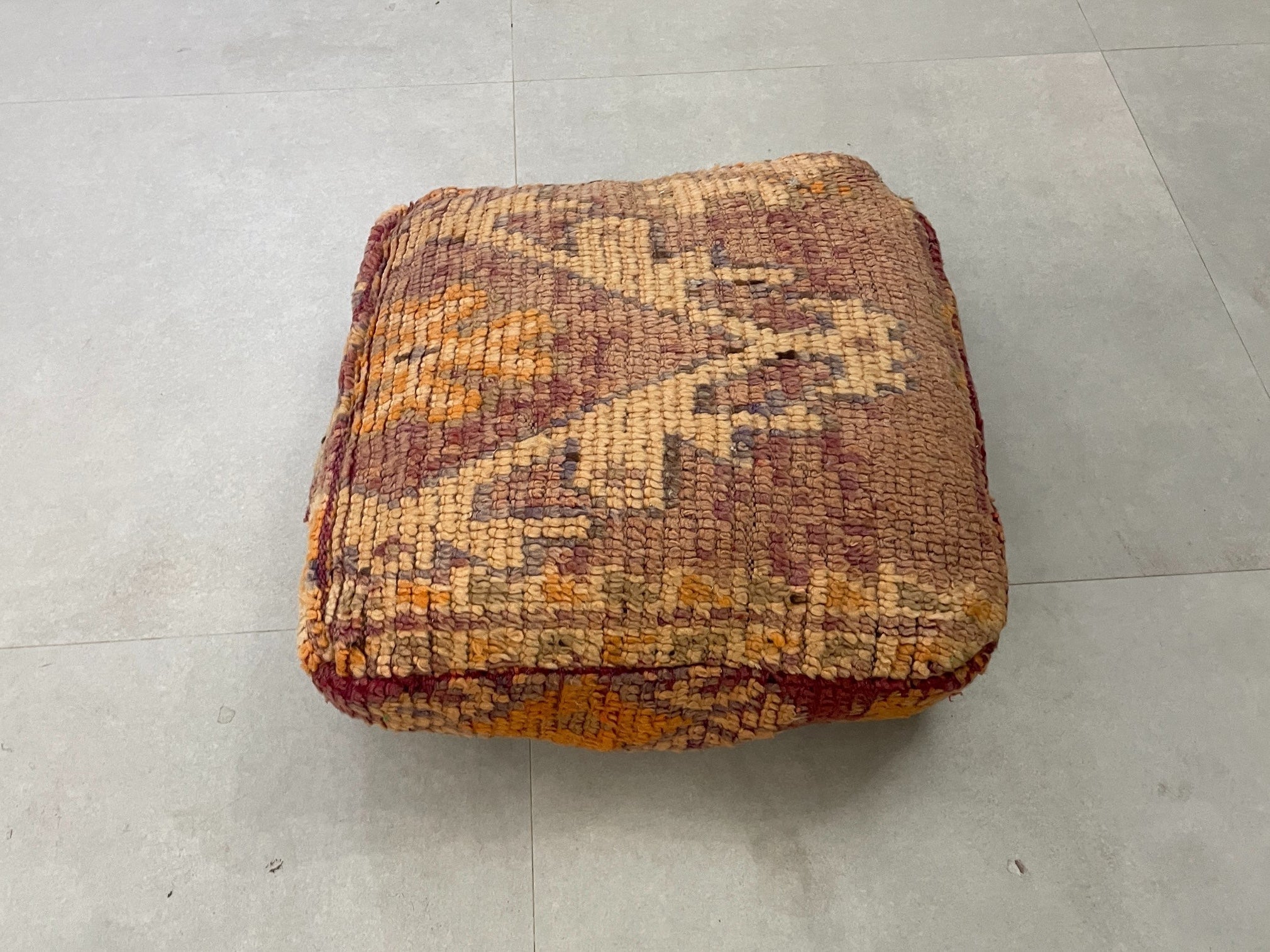 Moroccan floor pillow cover - V31