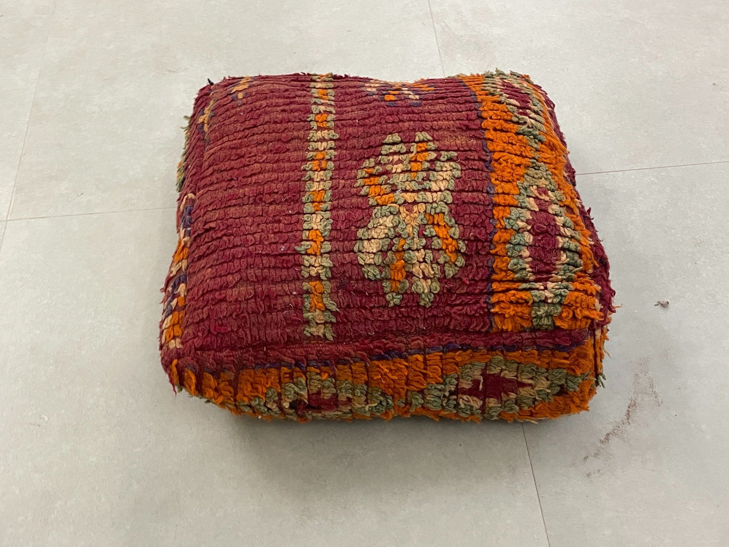 Moroccan floor pillow cover - V22
