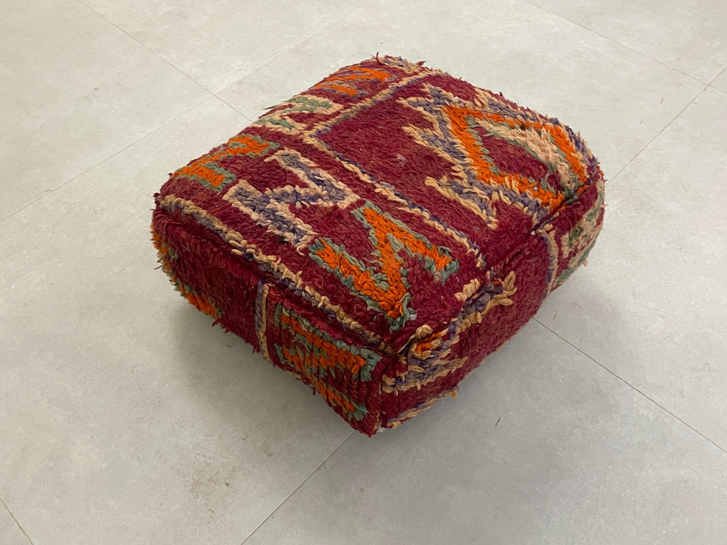 Moroccan floor pillow cover - V23