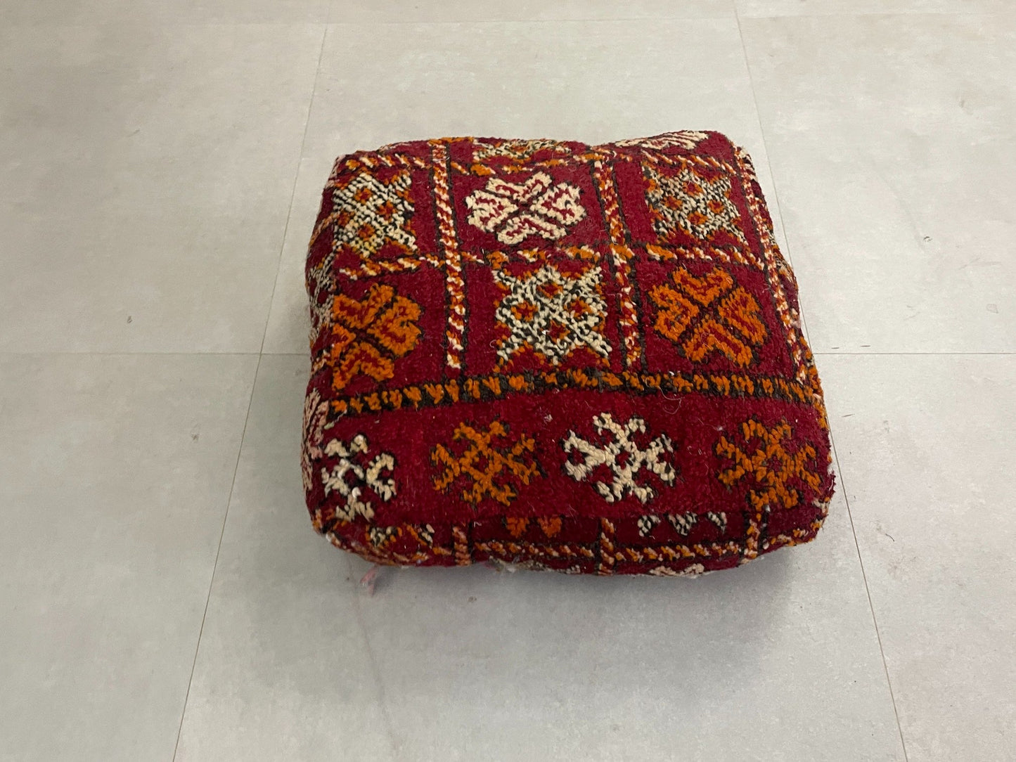 Moroccan floor pillow cover - V25