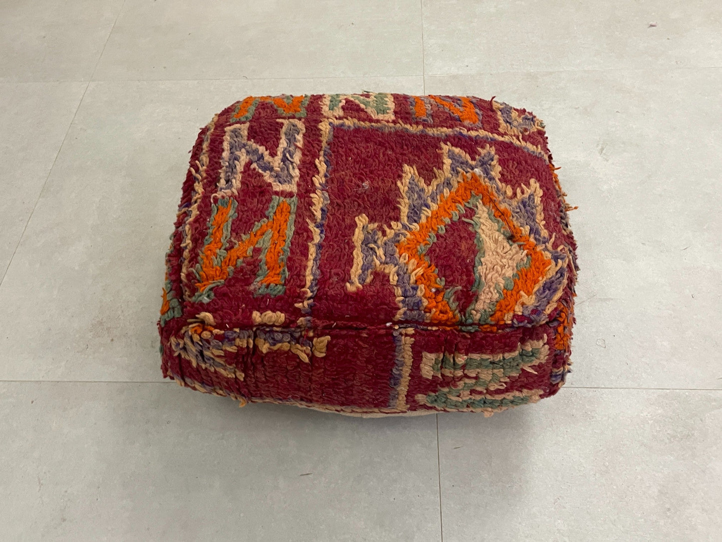 Moroccan floor pillow cover - V23