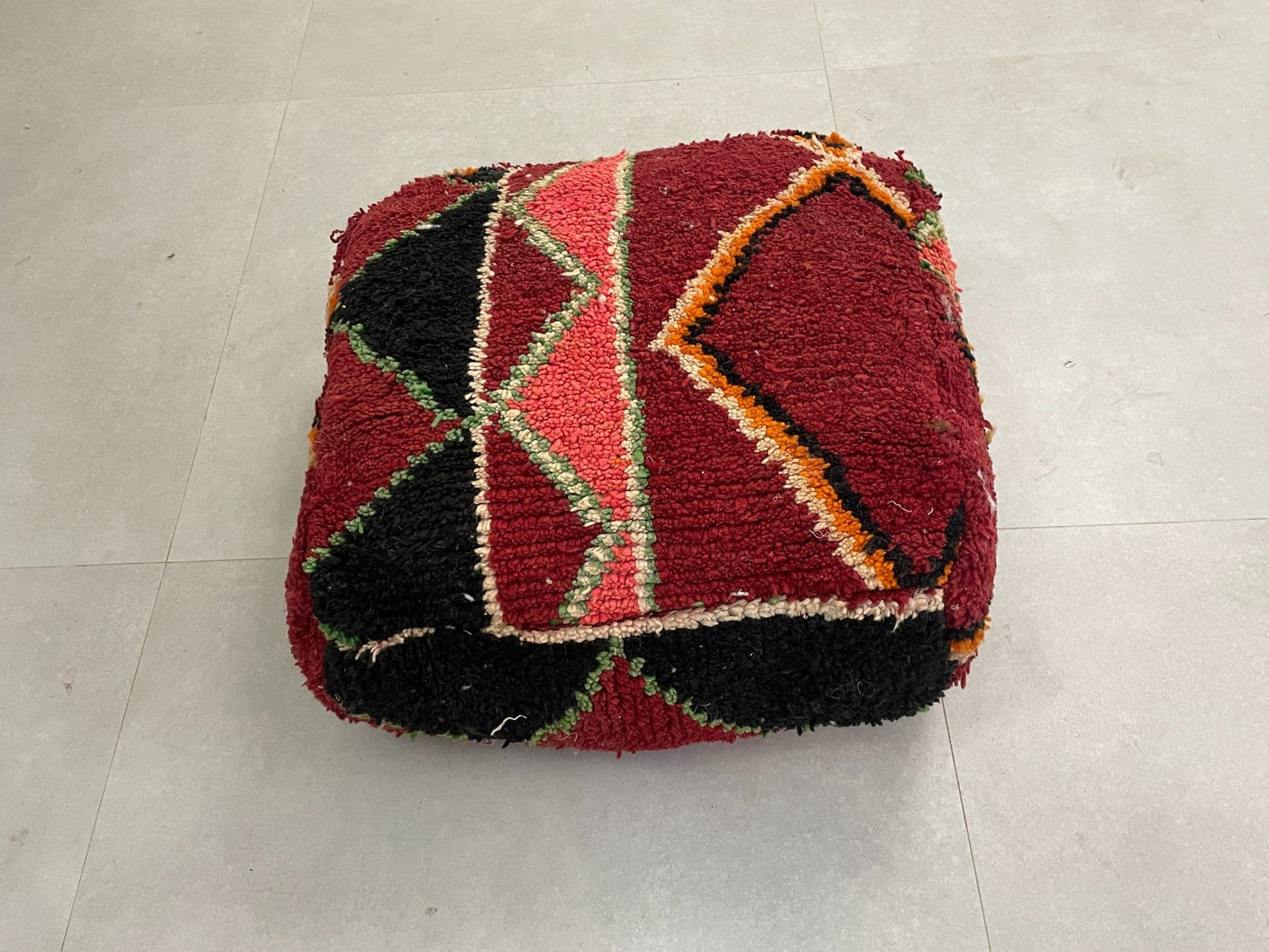 Moroccan floor pillow cover - U3