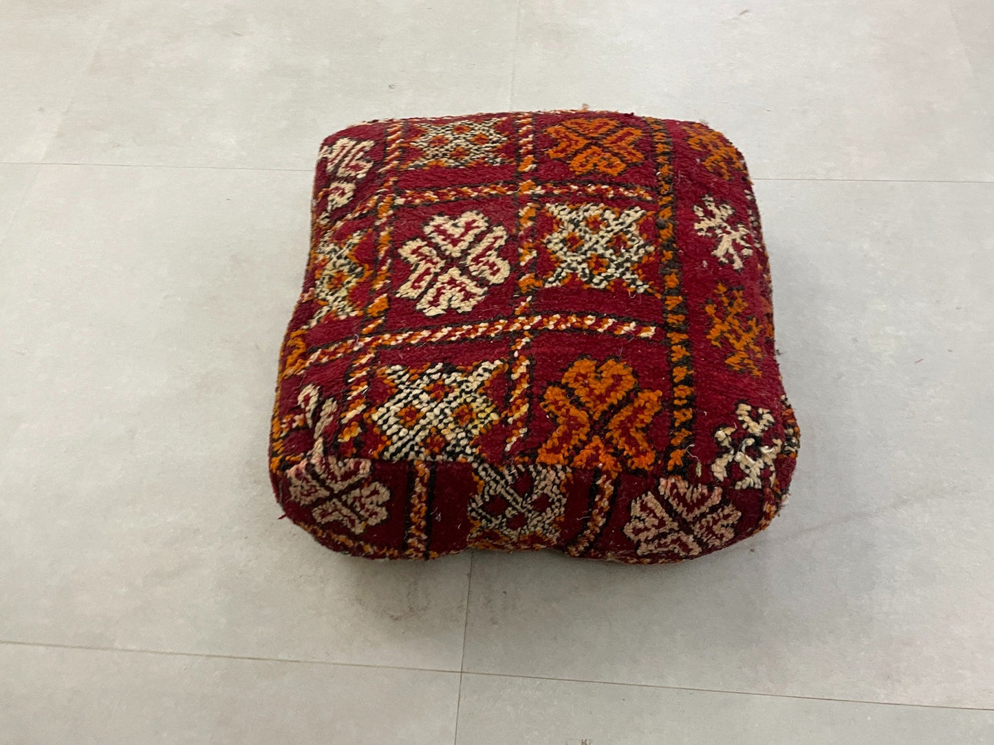 Moroccan floor pillow cover - V25