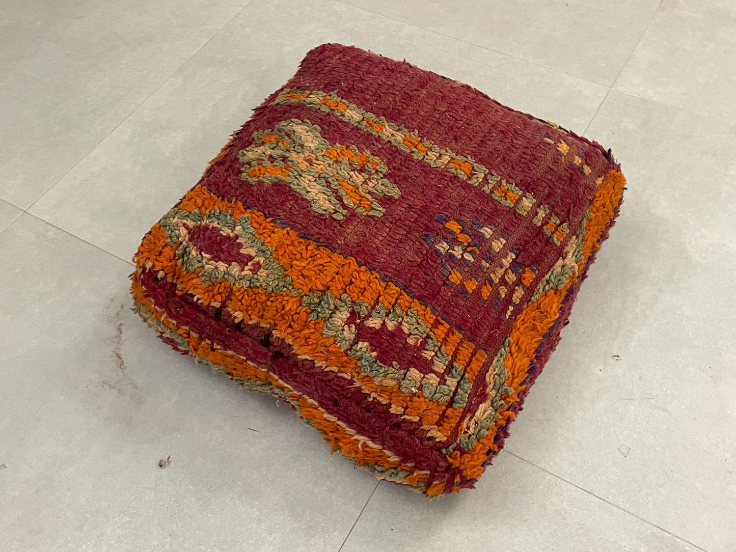 Moroccan floor pillow cover - V22