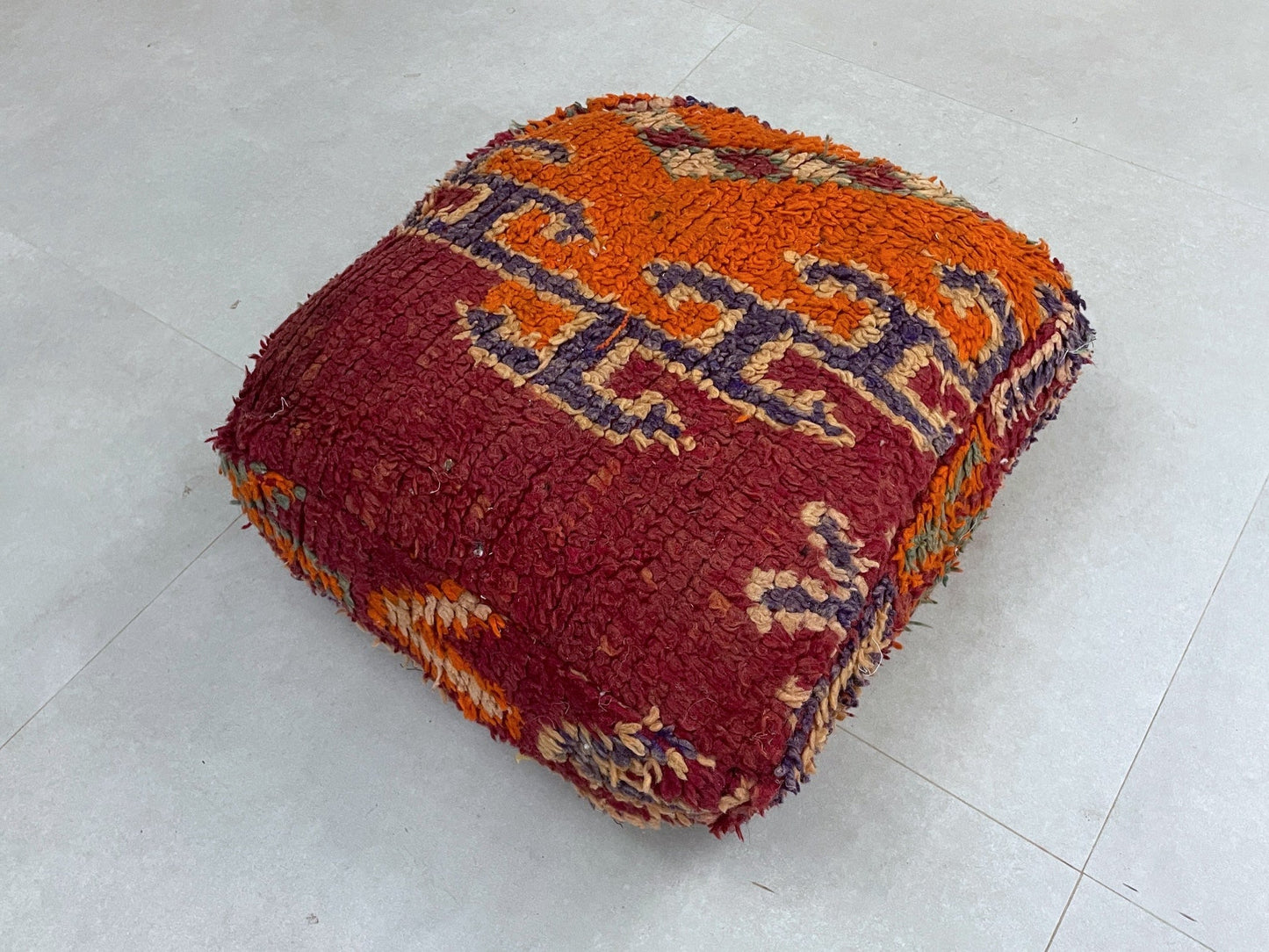Moroccan floor pillow cover - V11