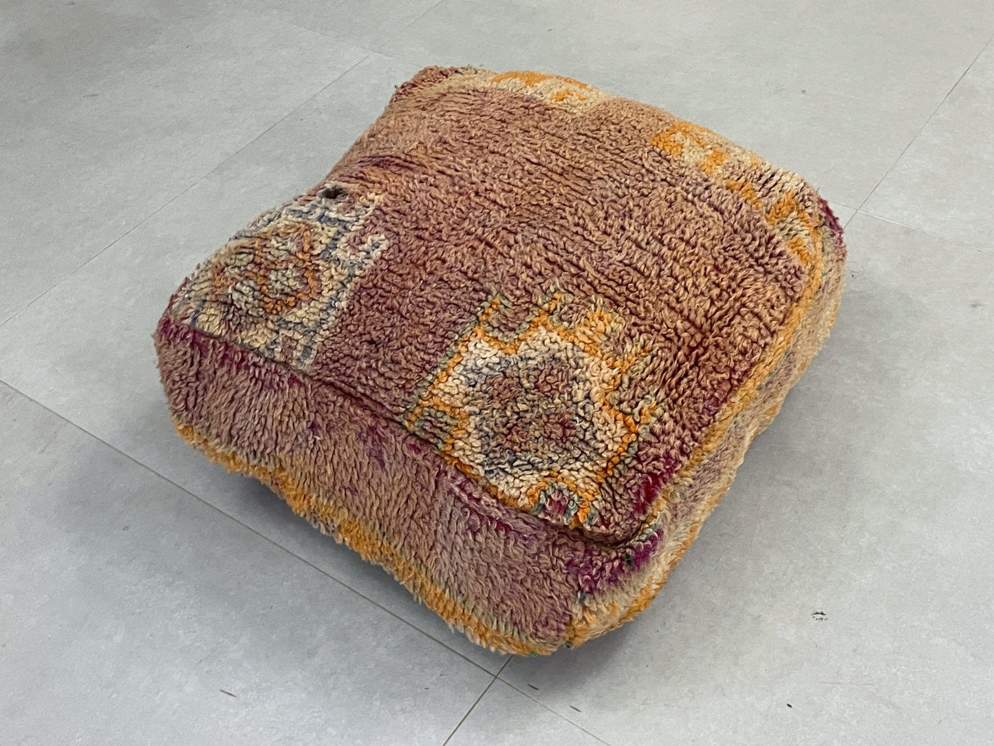 Moroccan floor pillow cover - V24