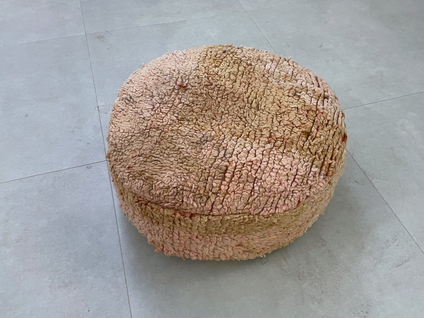 Round moroccan pouf cover - S63