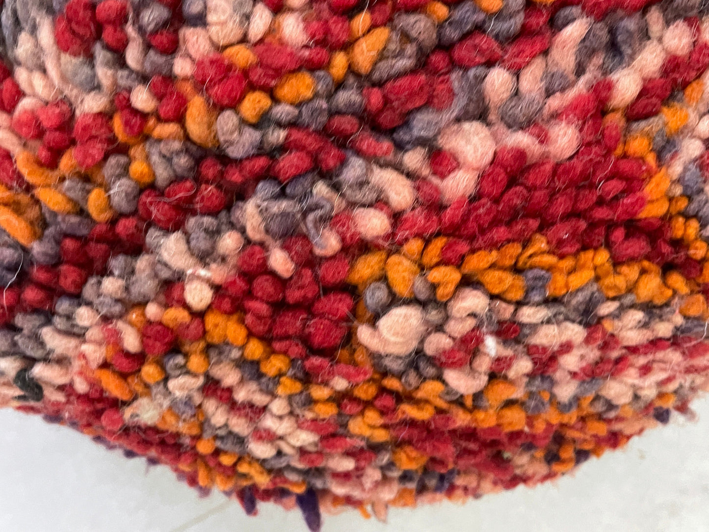 Round moroccan pouf cover - T66