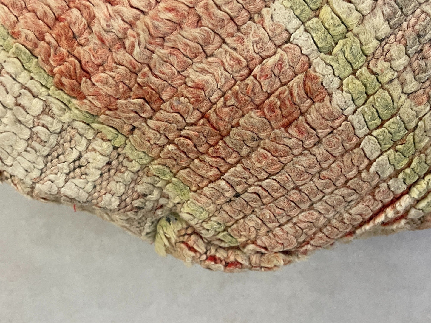 Round moroccan pouf cover - S36