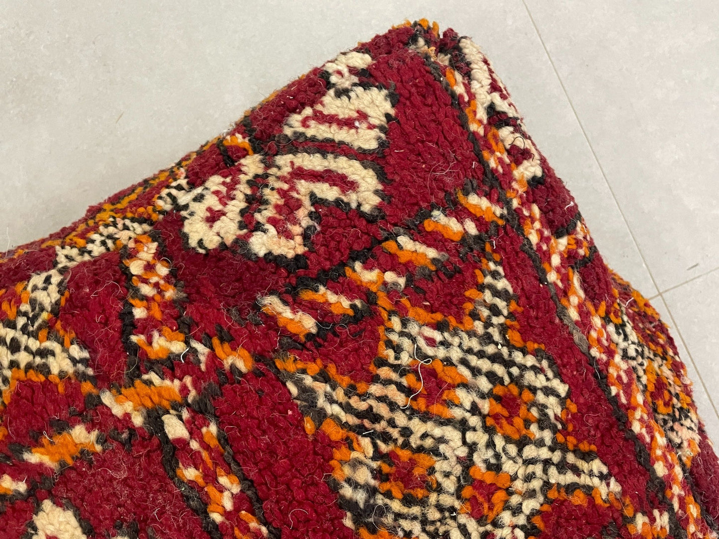 Moroccan floor pillow cover - V25