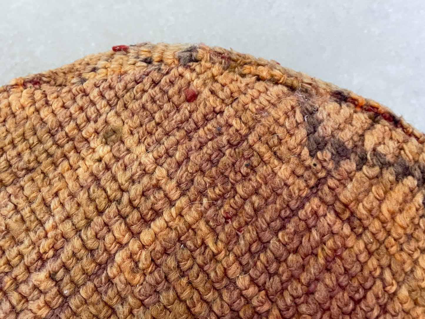 Round moroccan pouf cover - T13