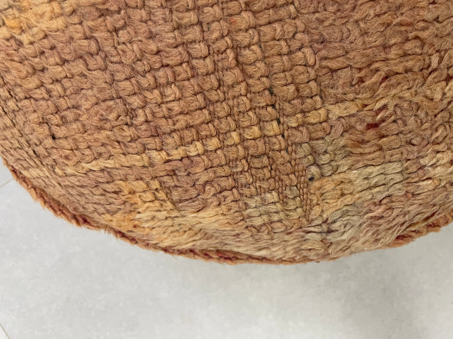 Round moroccan pouf cover - R30