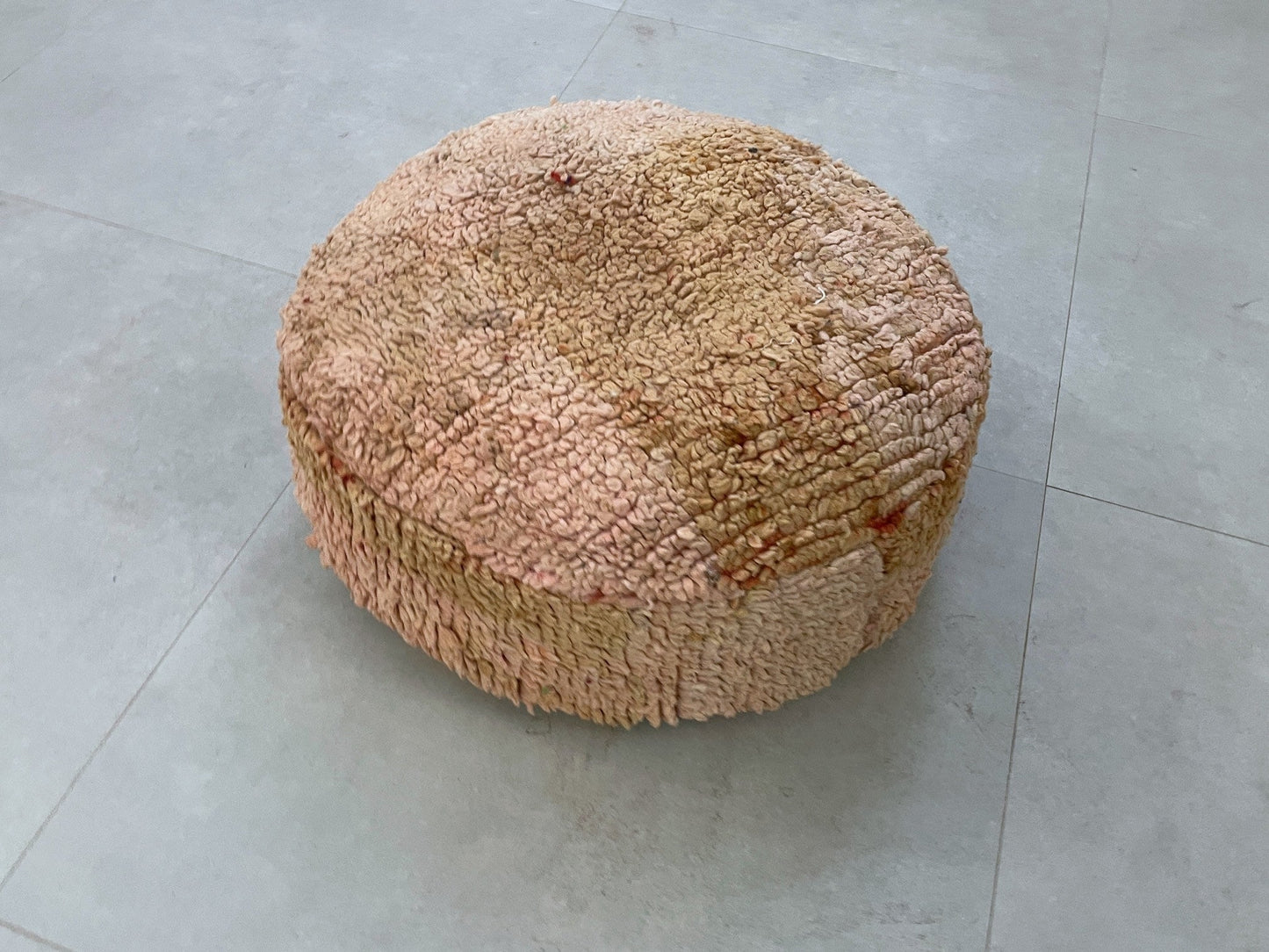 Round moroccan pouf cover - S63