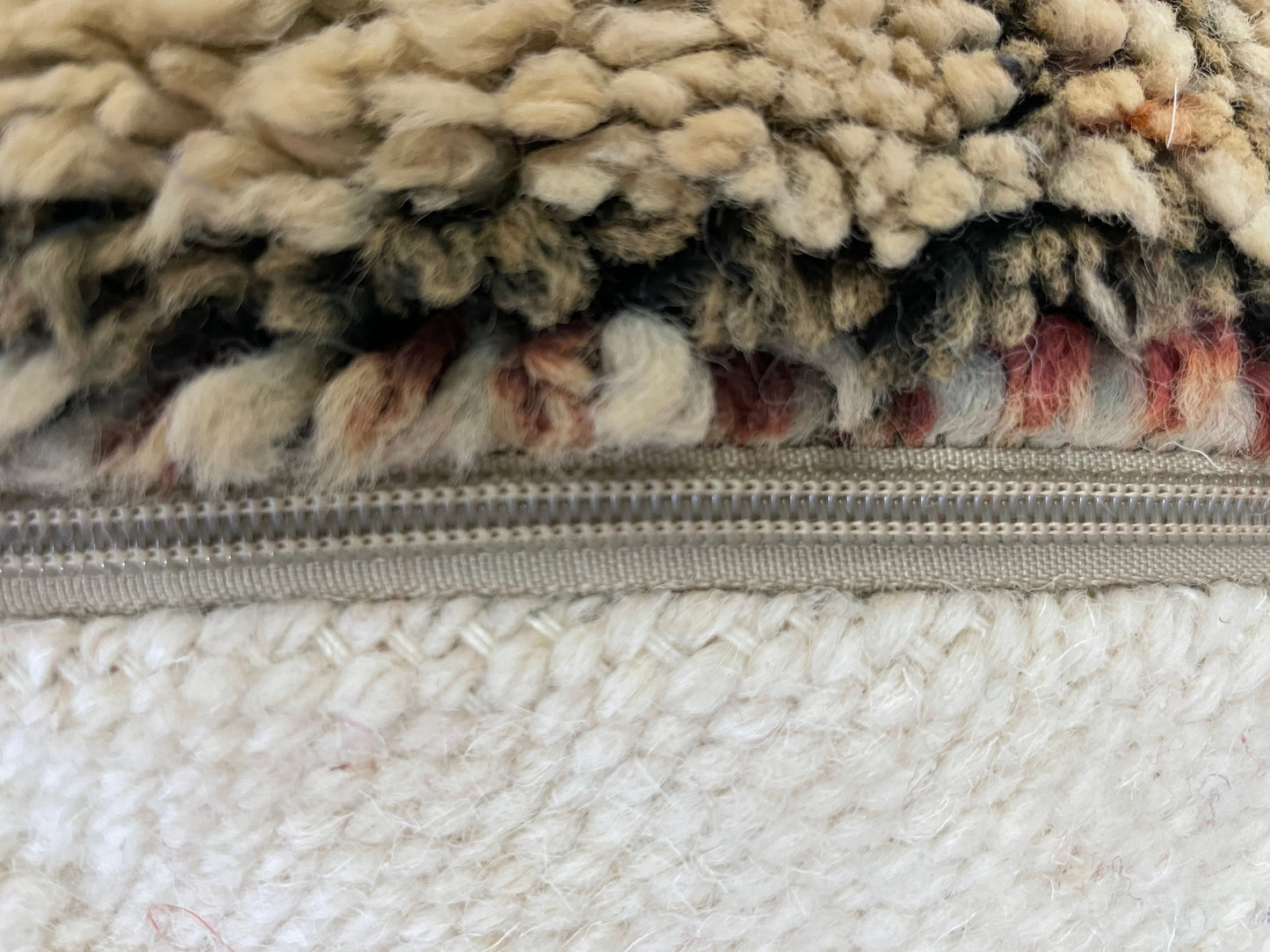 Round moroccan pouf cover - T5